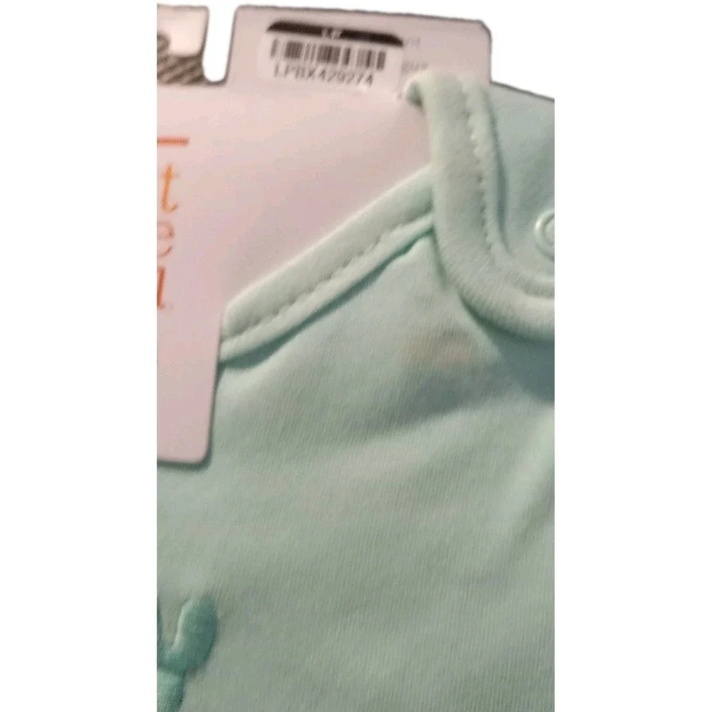 Carters Just One You My First Easter Teething Bib with Baby Chick in Green